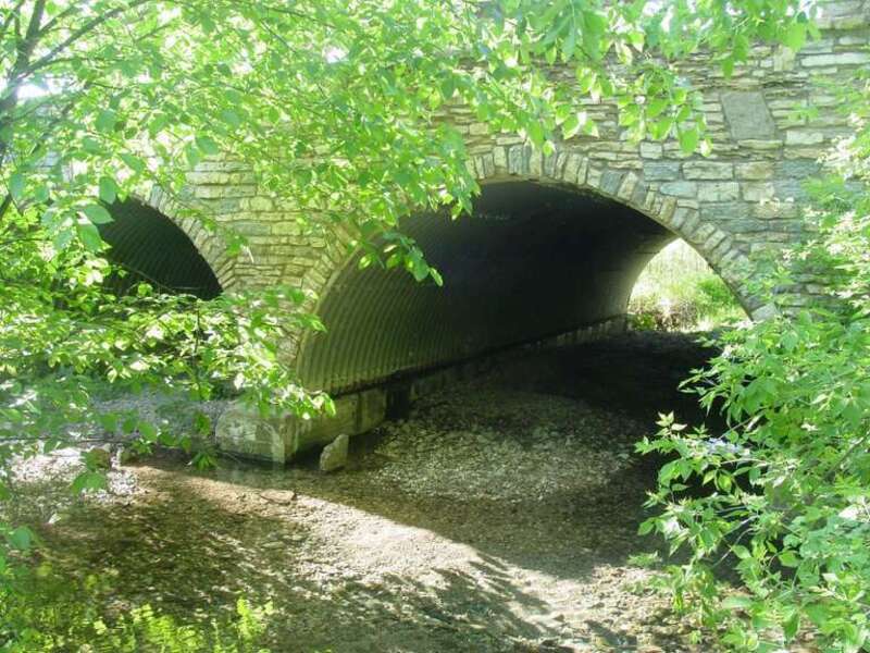 A shot of the tunnel thingers under Highway 11 in the Blackhawk Golf Course area of Palmer Park in Janesville, Wisconsin.