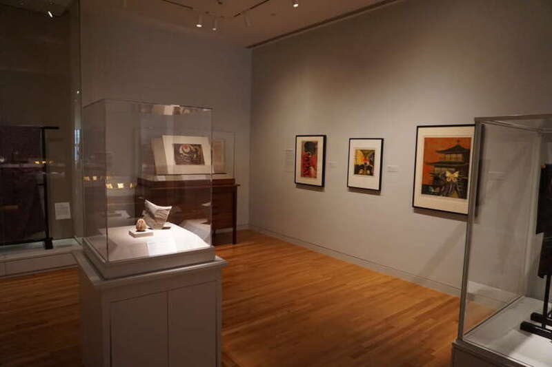 The Japanese Art Gallery at the University of Michigan Museum of Art in Ann Arbor, Michigan (United States).