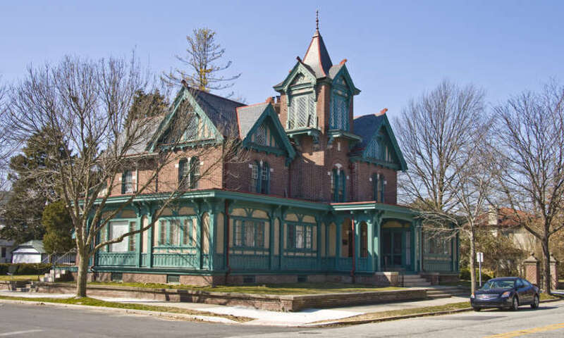 House in the Victorian Dover Historic District, Dover, Delaware, USA