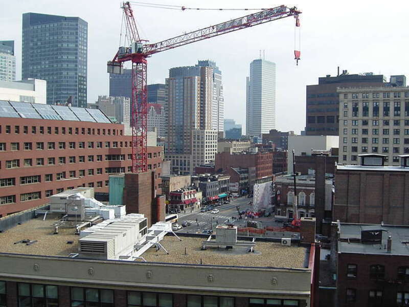 View from Radisson Hotel Boston