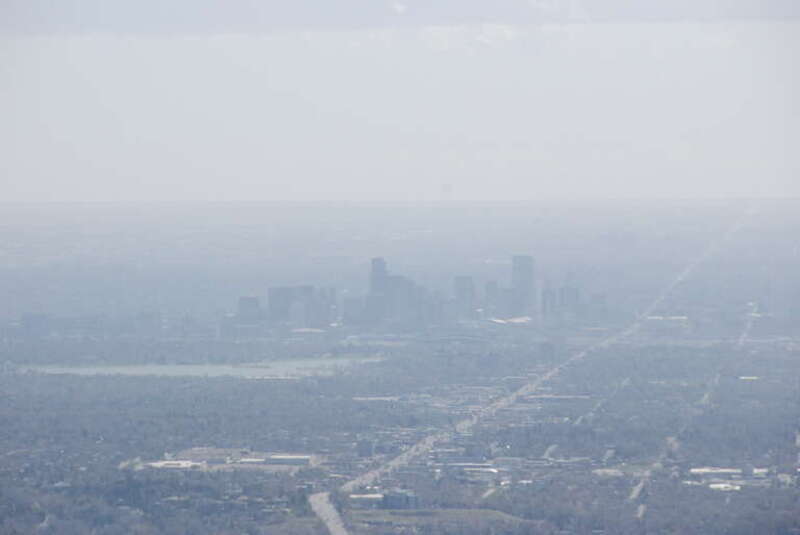 View of Denver from Lookout Mountain