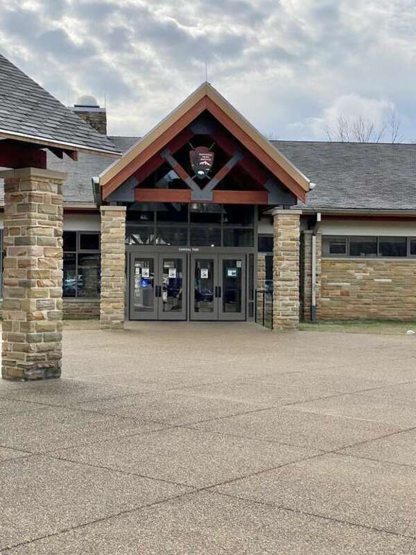 Built in 2010-2012, this contemporary visitor center replaced an earlier visitor center built on the same site in the 1960s as part of Mission 66.