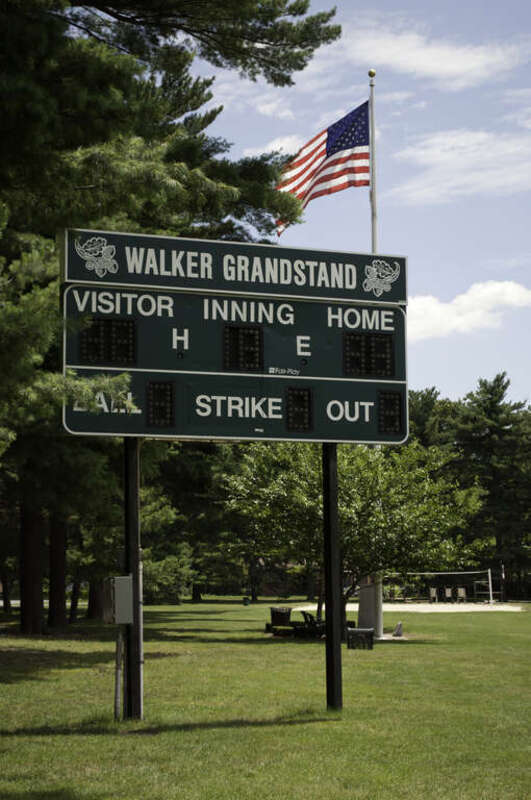 Walker Grandstand Score Board, Forest Park, Springfield, Massachusetts