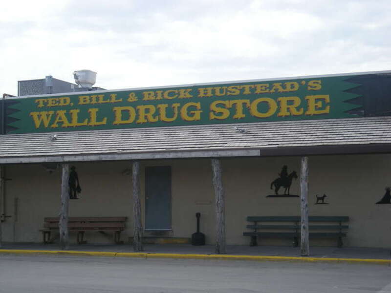Wall Drug Store in Wall, South Dakota (United States).