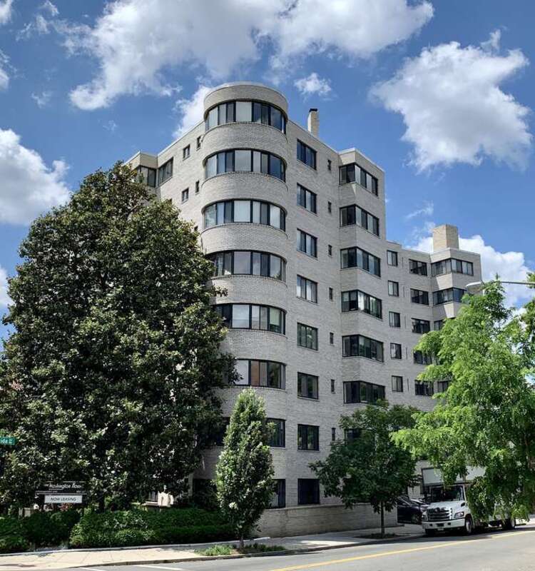 The Washington House is an apartment building located at 2120 16th Street NW in Washington, D.C. It was built in 1940 and is a contributing property to the Sixteenth Street Historic District, listed on the National Register of Historic Places in
