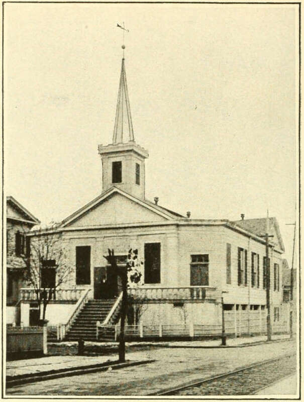 German Methodist Church, Clinton Avenue and Hague Street.