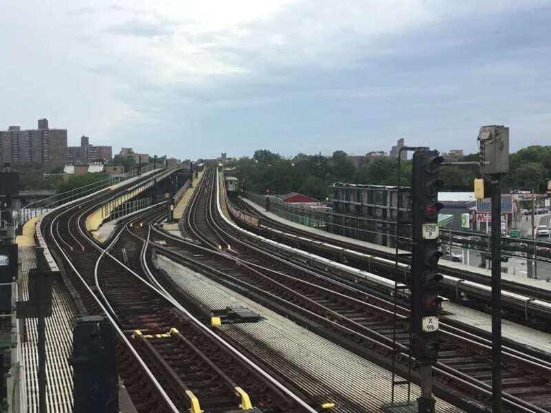 View of the Westchester Square East Tremont Avenue Station