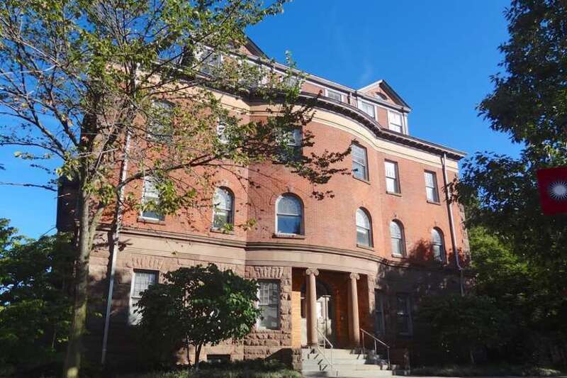 Winants Hall on the Queens Campus, Rutgers University in New Brunswick, New Jersey.
