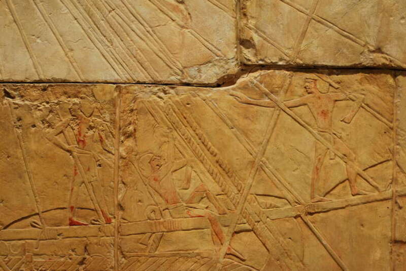 Workers on rigging, Virginia Museum of Fine Art, Richmond, VA