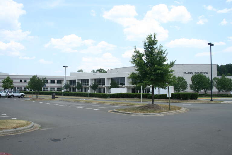 Hillside High School in Durham, North Carolina.
