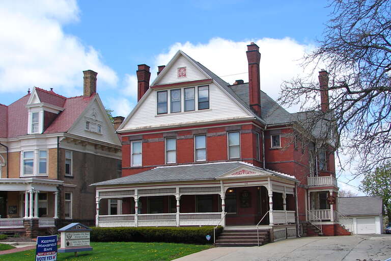 Upson House on NRHP since July 8, 1983. At 234 Park Ave., W., Mansfield, Richland County, Ohio