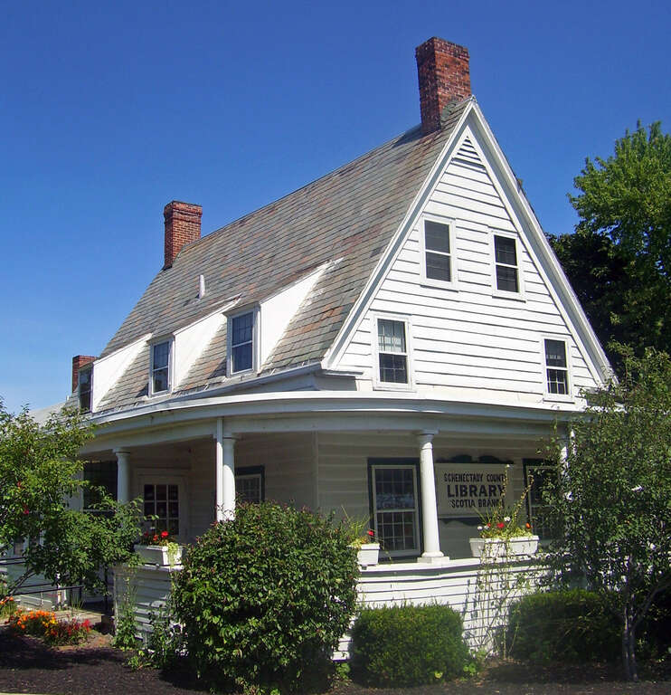Abraham Glen House, Scotia, NY, USA (now a local branch of the Schenectady County library