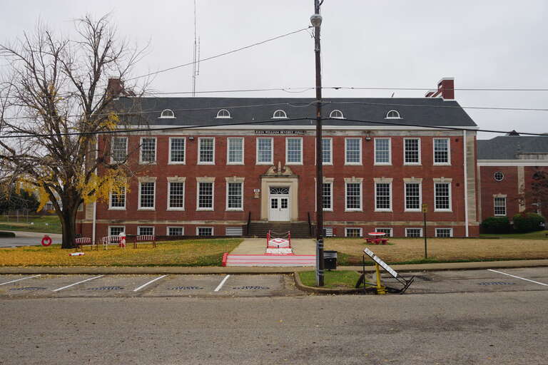 John William Beverly Hall on the campus of Alabama State University in Montgomery, Alabama (United States).