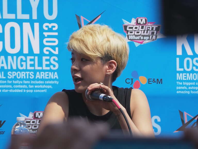Amber Liu in Los Angeles at the music festival KCON 2013.