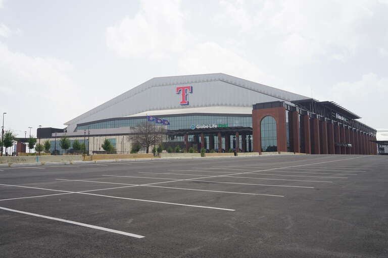 Globe Life Field in Arlington, Texas (United States).