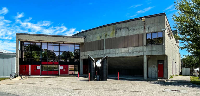 B.M.C. Durfee High School, Fall River Massachusetts. 1978 building.