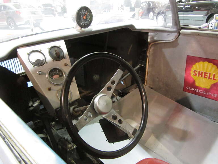 At the 2012 Seattle Auto Show was this display from the LeMay Museum.  In 1973, this modified Opel wagon achieved 376 MPG at a minimum of 30 miles per hour.