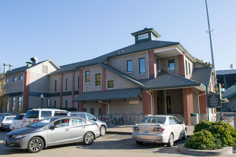 The Bowerman Family Building at the University of Oregon