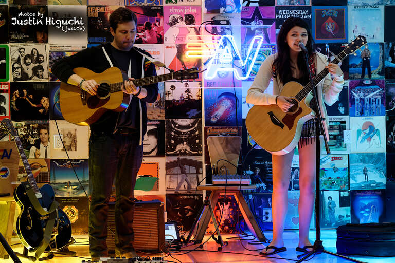 Bryce Hitchcock performing live at Aviator Nation in Manhattan Beach California on Friday June 3rd, 2016. Part of Aviator Nation's summer concert series.