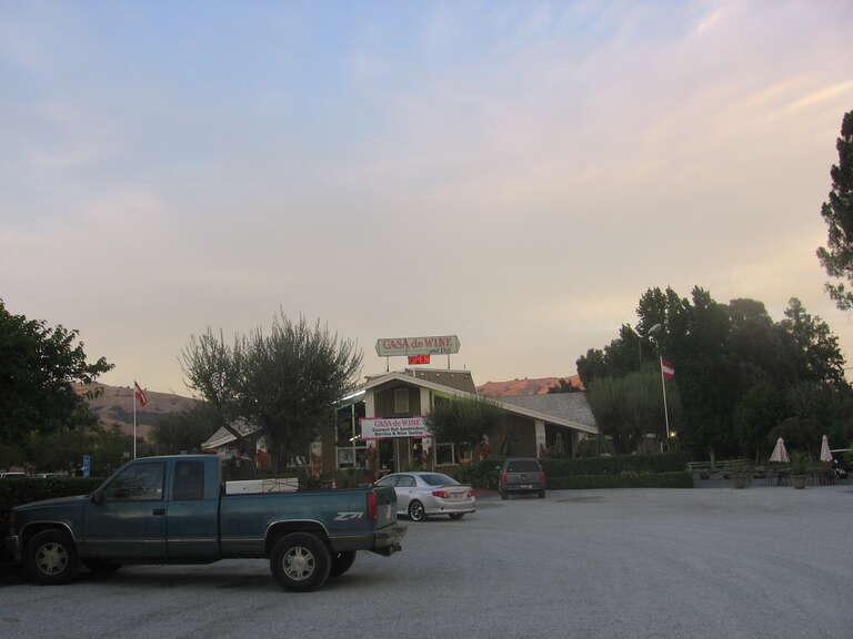 The Casa de Fruta roadside attraction near the Pacheco Pass in Santa Clara County, California, USA.