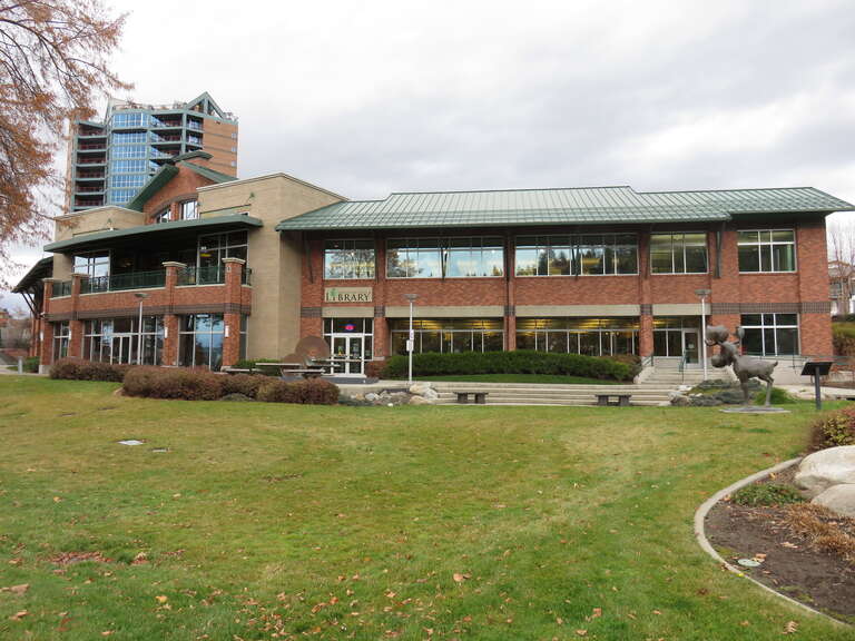 Public Library of Coeur d'Alene, Idaho in 2018
