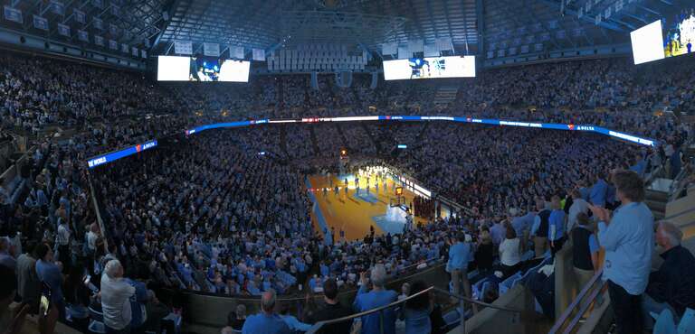 North Carolina hosts Florida State in an ACC Men's Basketball conference game on February 23, 2019.