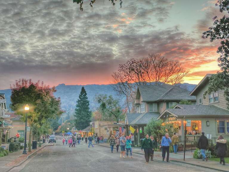 East Prospect Avenue in Historic Downtown Danville