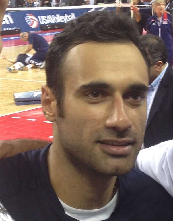 en:Adel Gholami in the game vs USA.