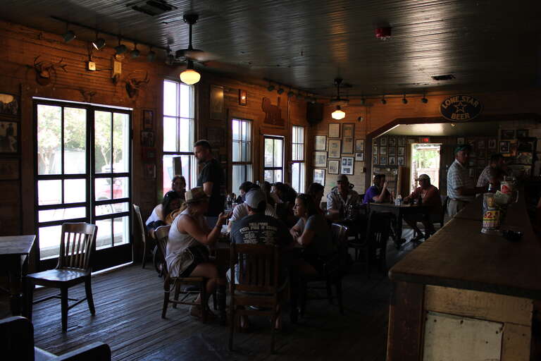 If you don't feel like taking a dip in the Guadalupe River on a hot summer day...this isn't a bad second option. Gruene Hall is the centerpiece of Gruene and is also the oldest dance hall in the state.