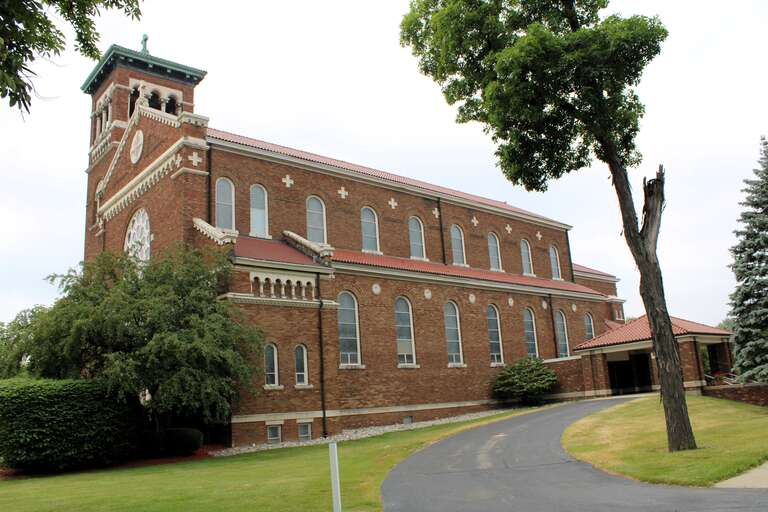 Holy Family Catholic Church in Saginaw, Michigan.