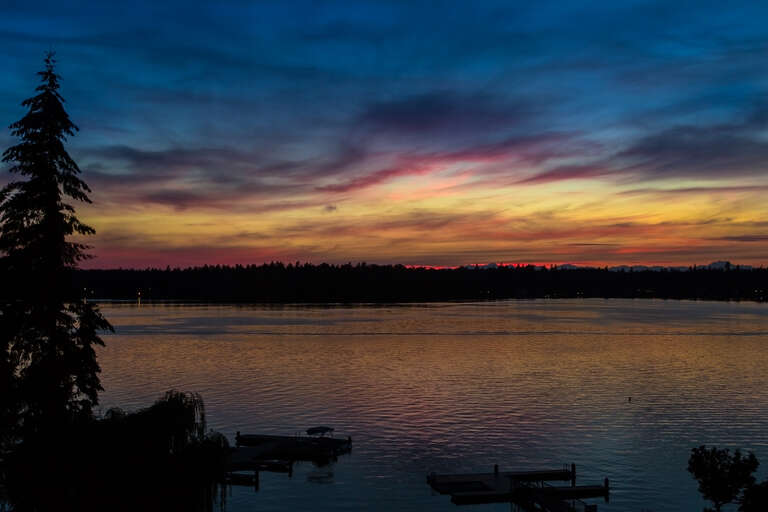 I will arise and go now, for always night and day
I hear lake water lapping with low sounds by the shore;
While I stand on the roadway, or on the pavements grey,
I hear it in the deep heart’s core.

    ~W. B. Yeats

To say life has been crazy for