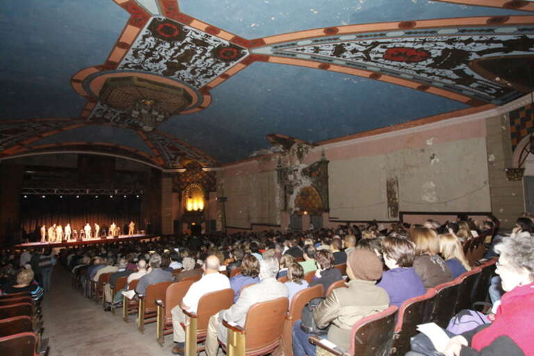 Published at above website with the following information &quot;Lansdowne Theatre, 31 N. Lansdowne Avenue, Lansdowne Borough, PA 19050&quot; and &quot;The first public event in The Lansdowne since July 1987 was held in April 2010. “Straight No Chaser” filled the