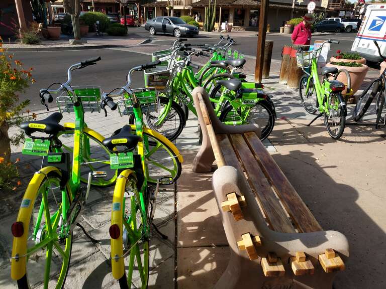 Lime and GRiD Bikes