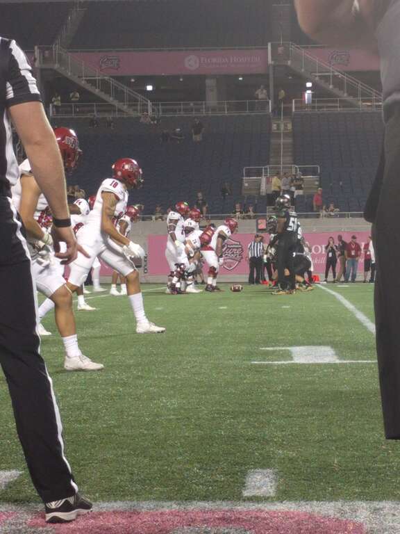 Images from the Line of Scrimmage in the Fourth Quarter