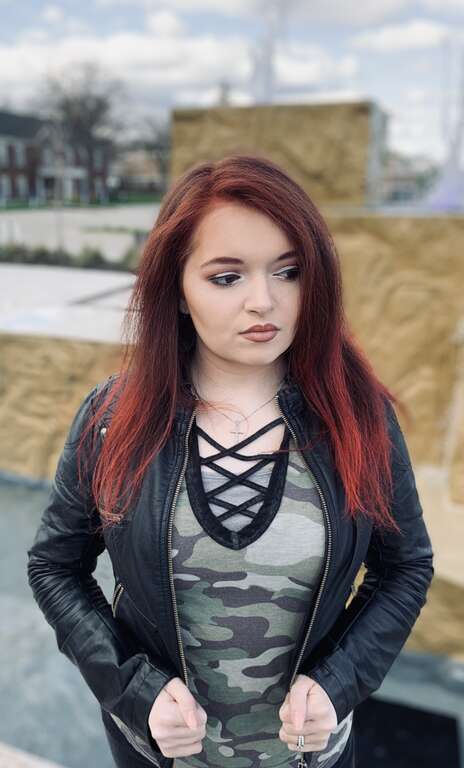 MIKAYLA's 2019 photoshoot in Akron, Ohio, United States for the promotion of her debut album