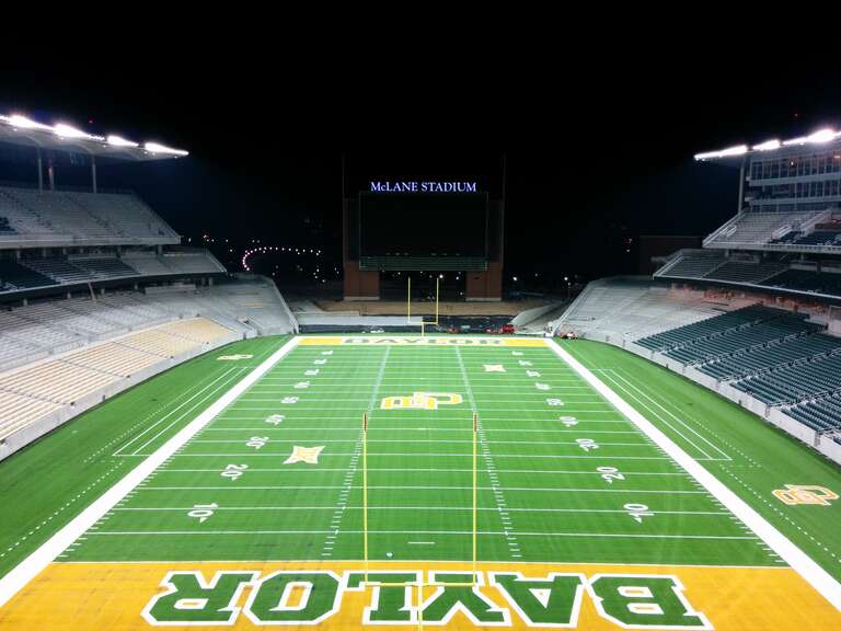 McLane Stadium south endzone construction photo 7/16/14