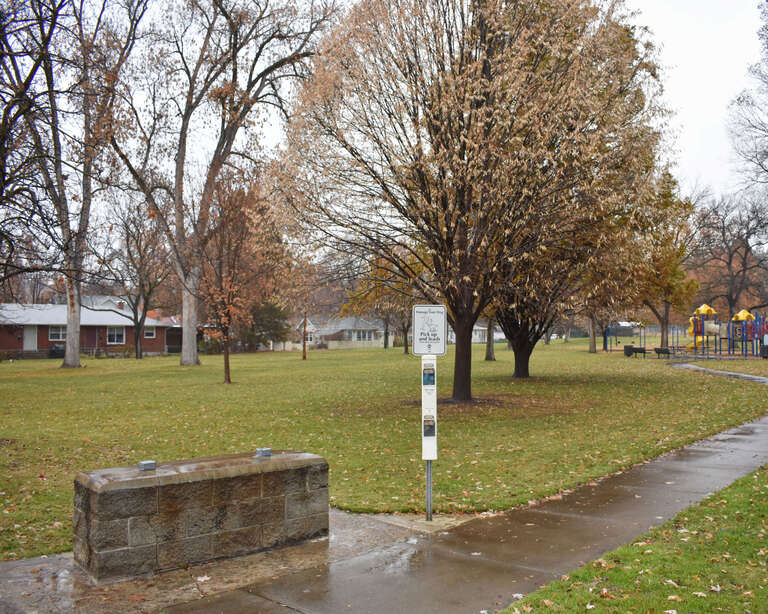 Memorial Park in Boise, Idaho.