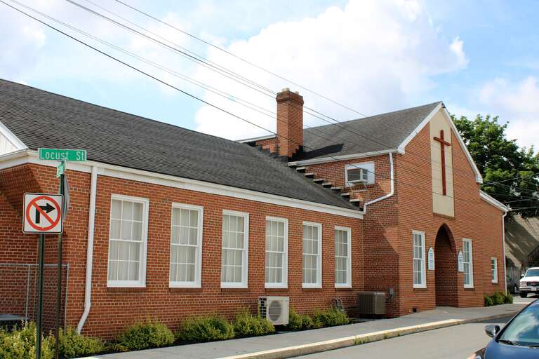 North Side Mennonite Church on N. Locust St. in Hagerstown, Maryland.