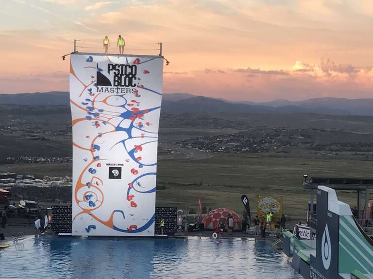on our recent road trip across the western states, one of the highlights was park city. the scenery is stunning, and the place itself has a very friendly and outdoor-oriented feel to it. one of the events happening there was a deep water soloing