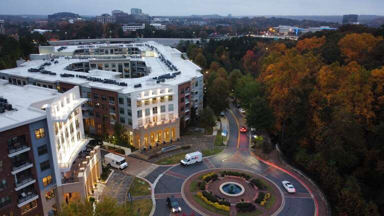Revel Ballpark traffic circle