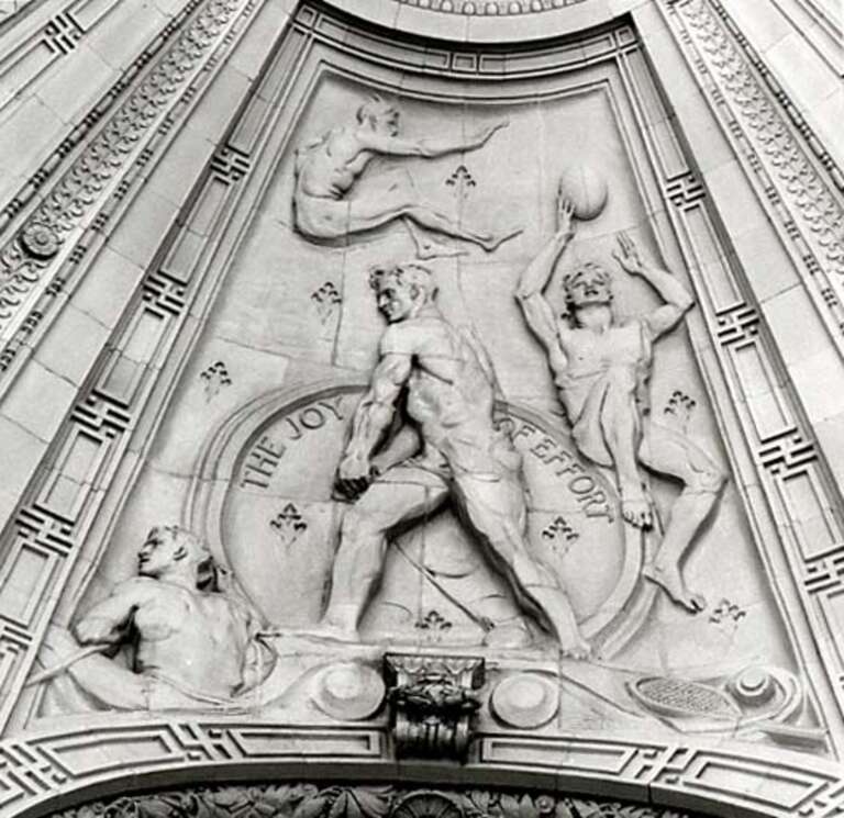 Riches of the Earth: The Joy of Effort by Alexander Stirling Calder, 1913-1915, Oakland, California