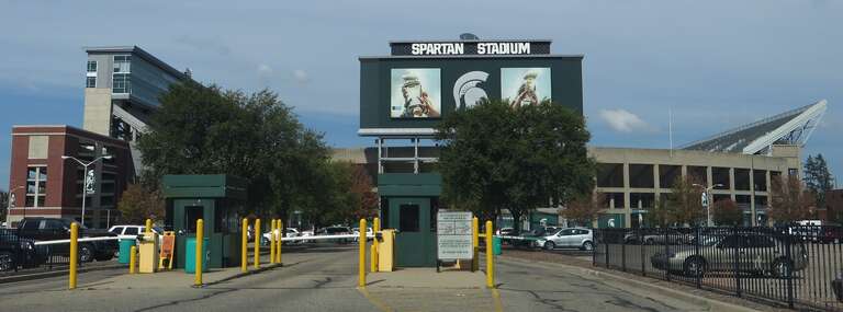 Spartan Stadium (formerly College Field, Macklin Field and Macklin Stadium) opened in 1923 in East Lansing, Michigan, United States. It is primarily used for football, and is the home field of the Michigan State University Spartans. After the