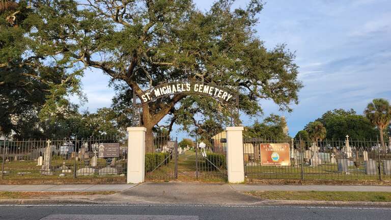 St. Michael's Cemetery in Pensacola, Florida