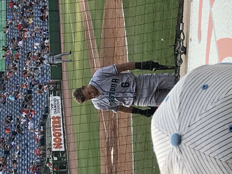 T. J. Friedl playing for the Daytona Tortugas