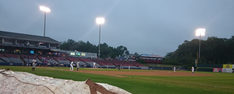 Connecticut Tigers vs. Tri-City ValleyCats at Senator Thomas J. Dodd Memorial Stadium on June 20, 2015