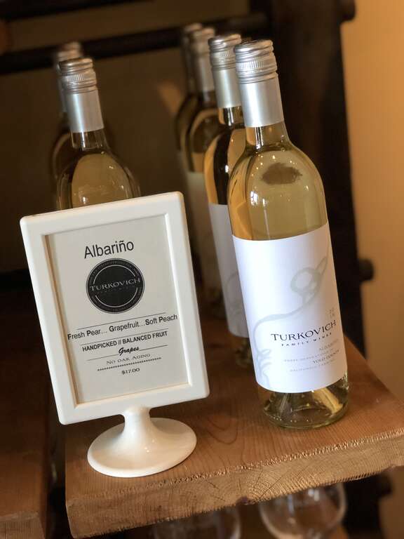 Albariño at Turkovich Family Wines in Winters, California