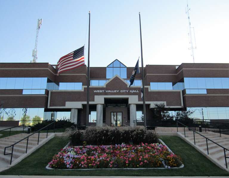 City hall in West Valley City, Utah.