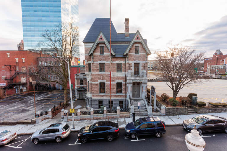 The G.A.R. Hall, formerly the Bull Mansion, Worcester, Massachusetts