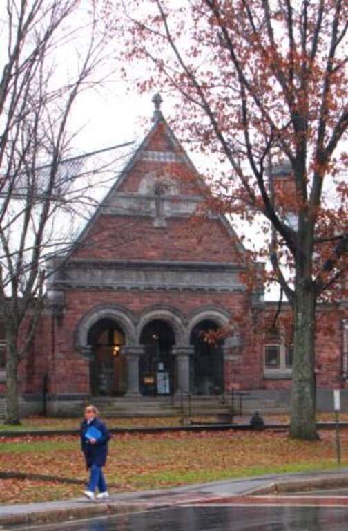 library, Woodstock, Vermont