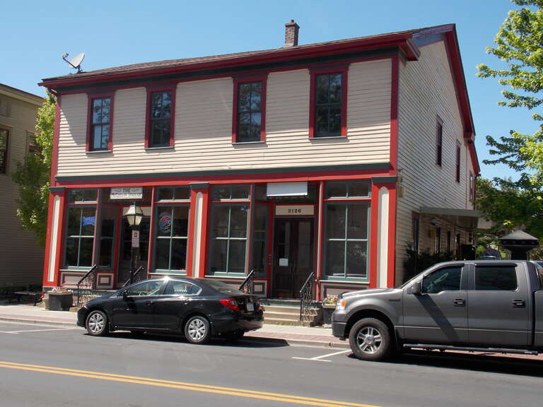 2124-2126 E. 11th Street in Davenport, Iowa is a historic building in the Village of East Davenport.
